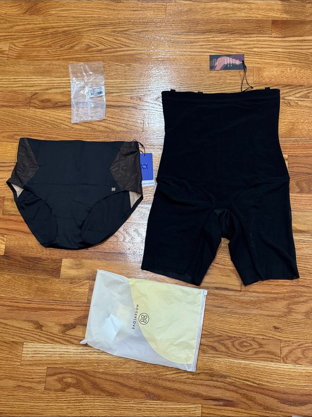 Honey Love High-Waist Black Shape ware and underwear - Black NWT